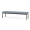 Lesro Newport 3 Seat Bench, 67 in W 21 in L 18.5 in H NP3001 - alternate 2
